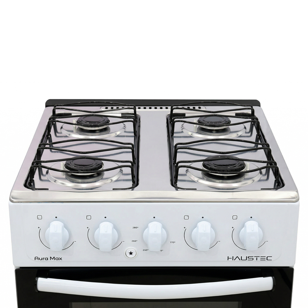 Cocina Haustec Aura Max 4 Hornallas 50 Litros Blanco - Imagen 2