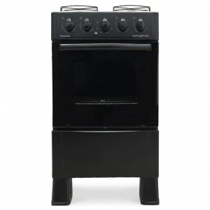 Cocina Haustec Aura Max 4 Hornallas 50 Litros Negro