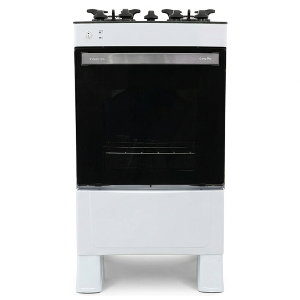 Cocina Haustec Gema Pro 4 Hornallas 50 Litros Blanco