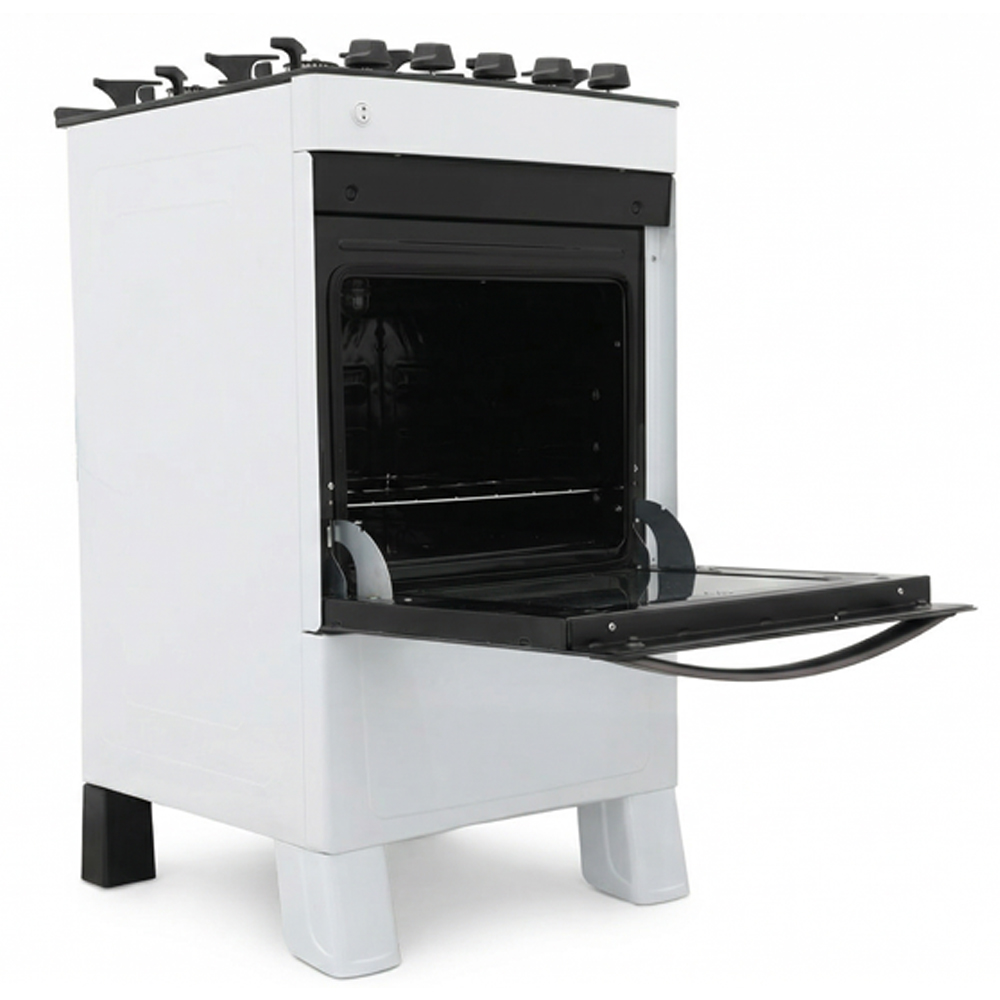 Cocina Haustec Gema Pro 4 Hornallas 50 Litros Blanco - Imagen 3