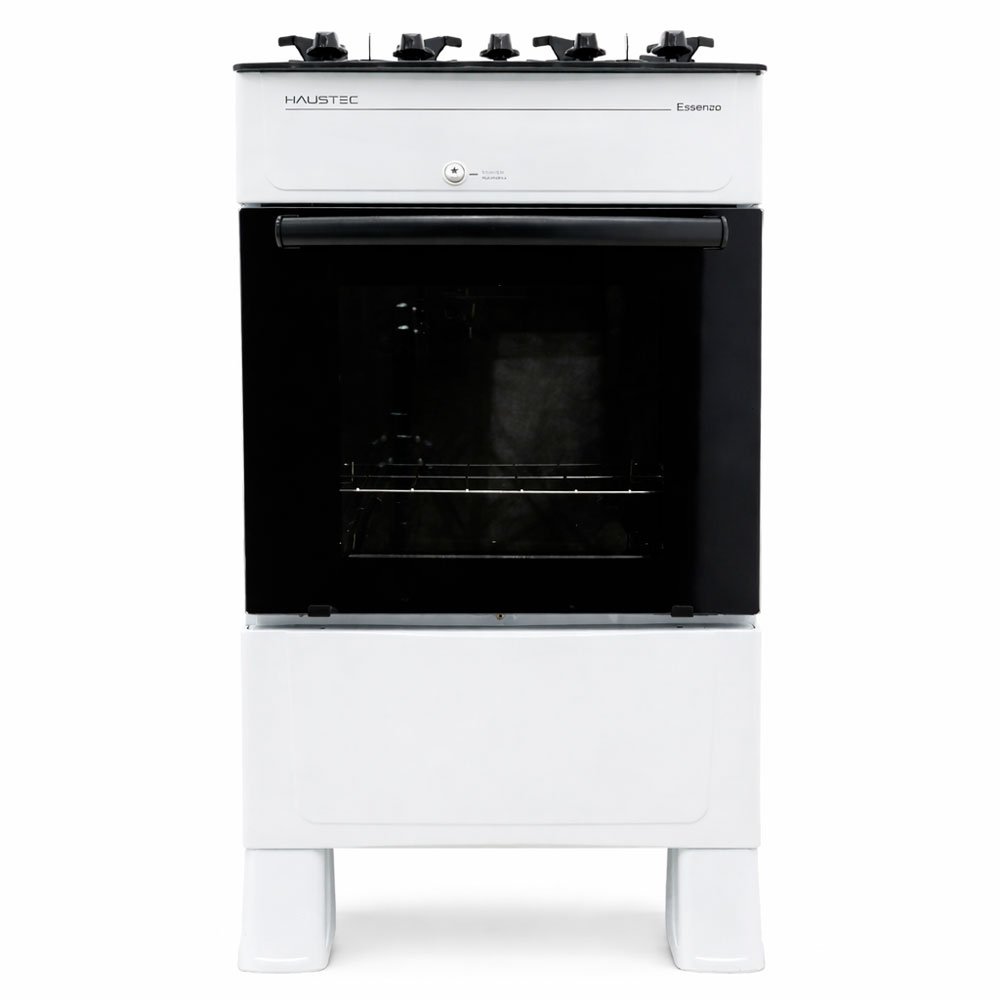 Cocina Haustec Essenza 4H 4 Hornallas 50 Litros Blanco