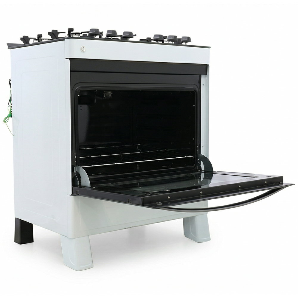 Cocina Haustec Gema Pro 5 Hornallas 94 Litros Blanco - Imagen 4